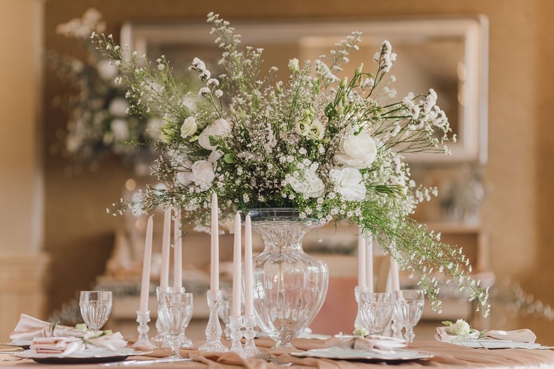 Fairy Lights Wedding Table Decoration